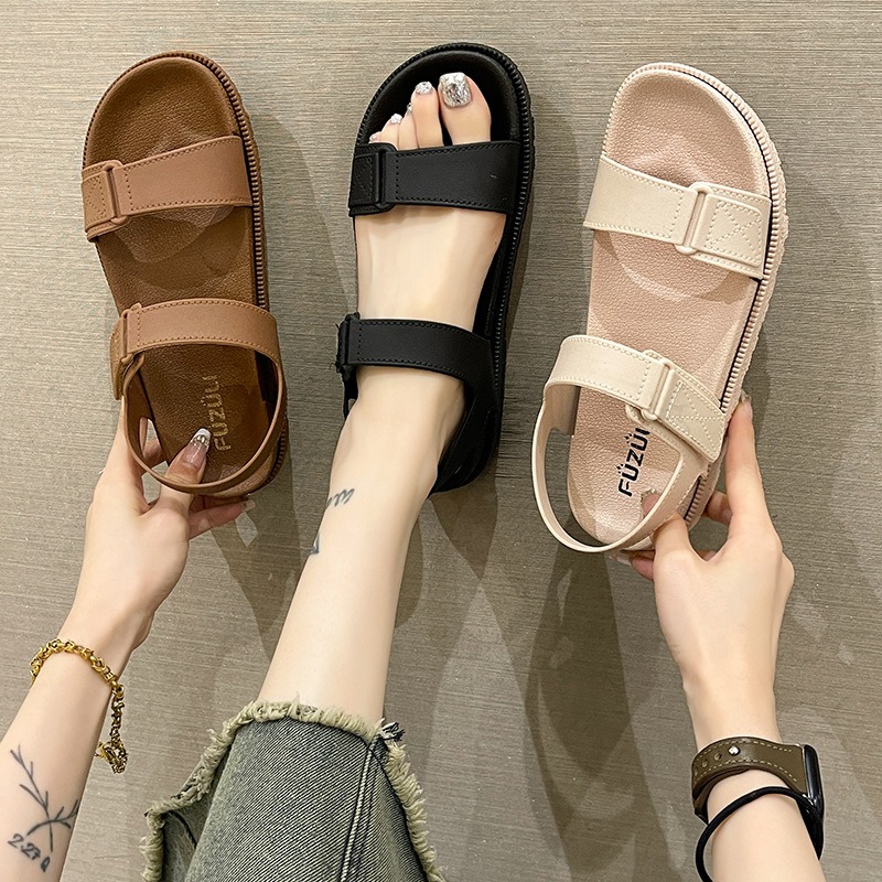 Summer Women's Sandals - Korea - Velcro Strap Sandal review and price