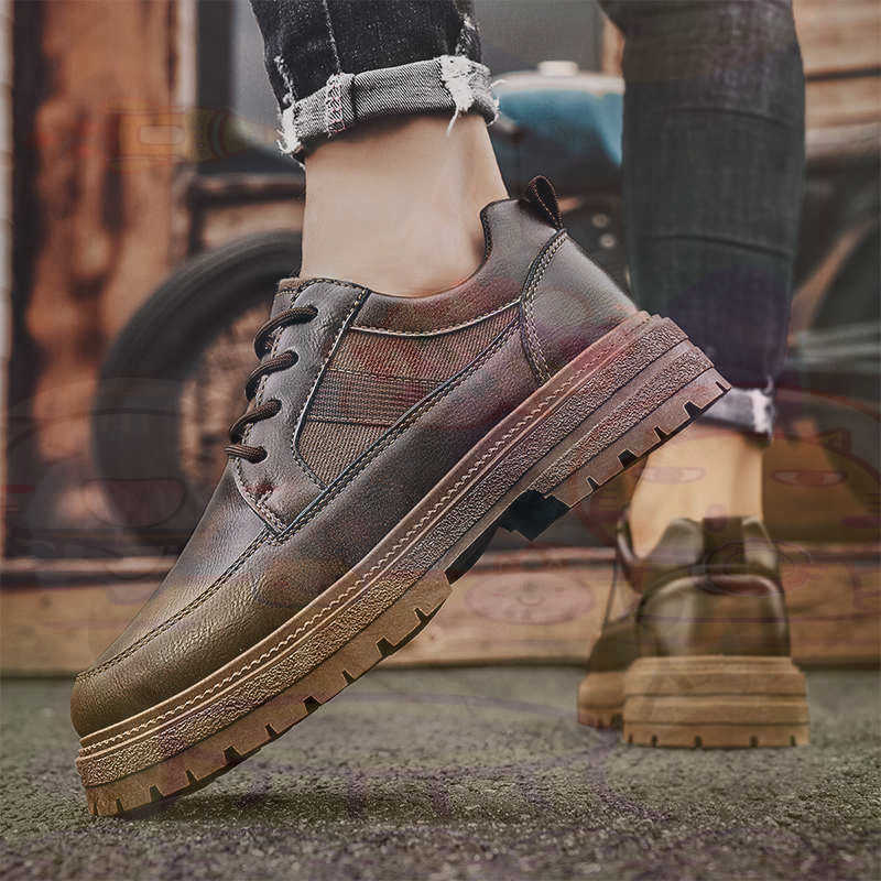 Dark Natural Leather Fashion T - Men'S Shoes Expensive Brands review and price