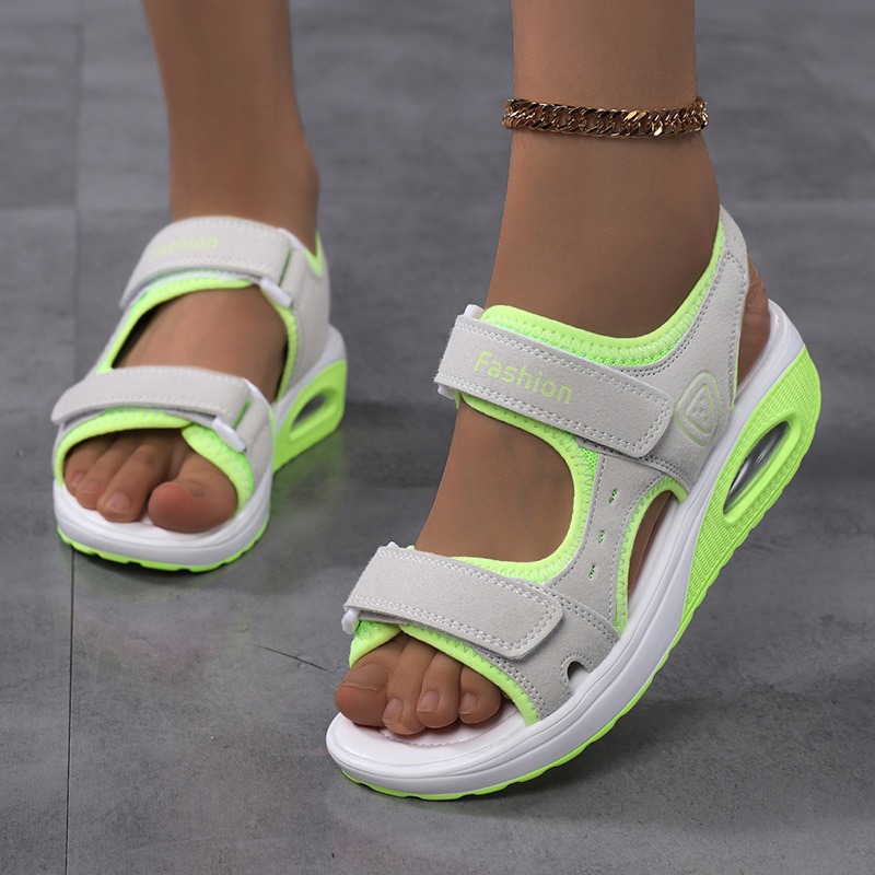 Women's Orthopedic Air Cushion - Velcro Strap Sandal review and price