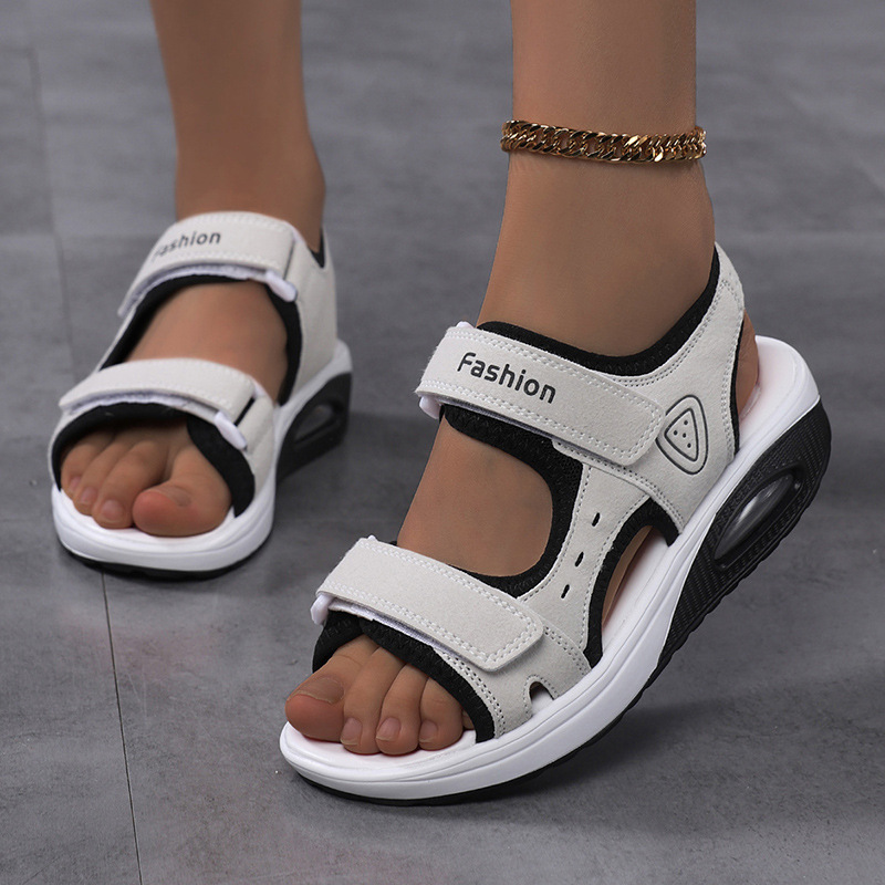 Women's Orthopedic Air Cushion - Velcro Strap Sandal review and price