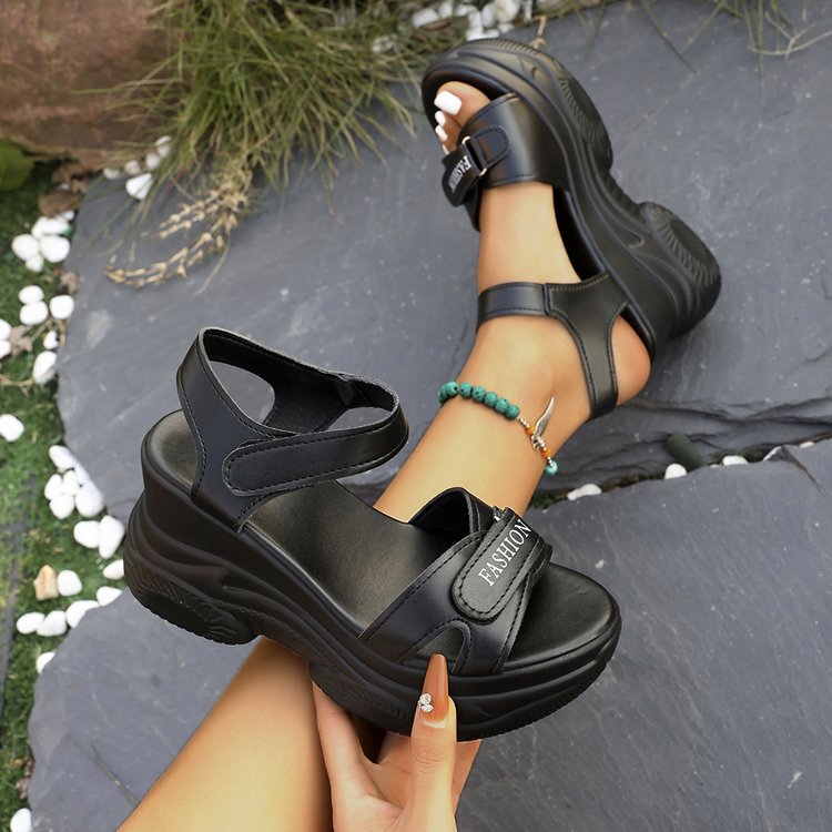 Casual Sporty Women's Sandals  - Velcro Strap Sandal review and price