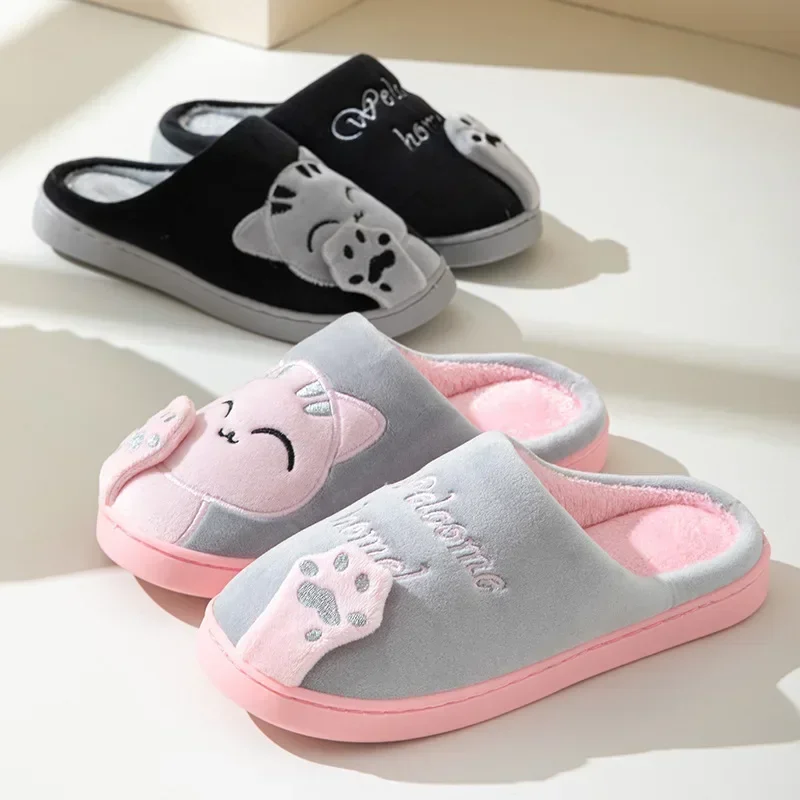 Home Fluffy Cat Slippers Women - Sport Slide Men review and price